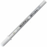 Ручка гелевая БЕЛАЯ, SAKURA (Япония) "Gelly Roll", узел 0,5 мм, линия письма 0,3 мм, XPGB05#50 