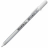 Ручка гелевая БЕЛАЯ, SAKURA (Япония) "Gelly Roll", узел 0,5 мм, линия письма 0,3 мм, XPGB05#50 