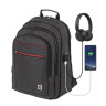 Рюкзак BRAUBERG URBAN универсальный, с отделением для ноутбука, USB-порт, Progress, 48х14х34 см, 229873 по низкой цене оптом 