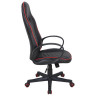 Кресло компьютерное BRABIX "Flame GM-004", экокожа, черное/красное, 532499 по низкой цене оптом 