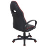 Кресло компьютерное BRABIX "Flame GM-004", экокожа, черное/красное, 532499 по низкой цене оптом 