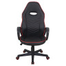 Кресло компьютерное BRABIX "Flame GM-004", экокожа, черное/красное, 532499 по низкой цене оптом 