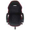 Кресло компьютерное BRABIX "Flame GM-004", экокожа, черное/красное, 532499 по низкой цене оптом 