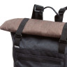 Рюкзак GRIZZLY, карман-антивор, с клапаном, трансформ. объем, ROLLTOP, 42х29х11 см, RQL-315-1/2 по низкой цене оптом 