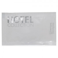 Шампунь одноразовый 10 мл, КОМПЛЕКТ 500шт, HOTEL COLLECTION, саше, флоупак, ш/к 00527, 2000313