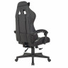 Кресло компьютерное BRABIX "Striker GM-121", синхромеханизм, 2 подушки, экокожа/велюр, черное, 532962 по низкой цене оптом 