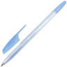 Ручка шариковая BRAUBERG "X-333" PASTEL, СИНЯЯ, корпус тонированованный ассорти, узел 0,7 мм, линия письма 0,35 мм, 142830 по низкой цене оптом Краснодар, Москва, Уфа, Казань, Барнаул, Владивосток, Хабаровск, Сахалин, Красноярск, Екатеренбург, 
