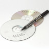 Маркер для CD и DVD BRAUBERG, ЧЕРНЫЙ, супертонкий металлический наконечник, 0,5 мм, 150512 по низкой цене оптом 