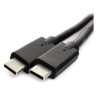 Кабель USB3.1 Type-C-Type-C, 1.8м, CABLEXPERT, 5А, 100Вт, PD/QC3.0, медь, черный, CCP-USB3.1-CMCM2-1.8M по низкой цене оптом 