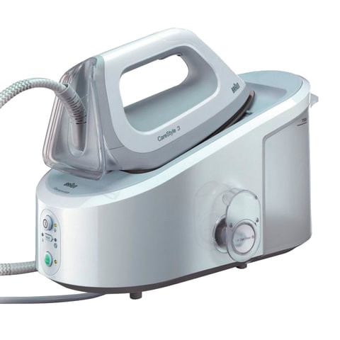 Парогенератор BRAUN IS3041WH, 2400 Вт, 5 Бар, пар 120 г/мин, паровой удар 310 г/мин, 2 л, белый по низкой цене оптом 