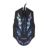 Мышь проводная игровая SONNEN GM-77, USB, 2400 dpi, 6 кнопок, оптическая, LED-подсветка, черная, 512638 по низкой цене оптом Краснодар, Москва, Уфа, Казань, Барнаул, Владивосток, Хабаровск, Сахалин, Красноярск, Екатеренбург, 