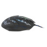 Мышь проводная игровая SONNEN GM-77, USB, 2400 dpi, 6 кнопок, оптическая, LED-подсветка, черная, 512638 по низкой цене оптом Краснодар, Москва, Уфа, Казань, Барнаул, Владивосток, Хабаровск, Сахалин, Красноярск, Екатеренбург, 
