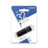 Флеш-диск 32 GB, SMARTBUY Quartz, USB 2.0, черный, SB32GBQZ-K по низкой цене оптом Краснодар, Москва, Уфа, Казань, Барнаул, Владивосток, Хабаровск, Сахалин, Красноярск, Екатеренбург, 