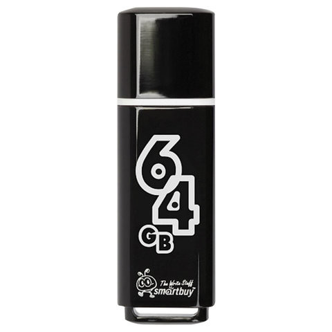 Флеш-диск 64 GB SMARTBUY Glossy USB 3.0, тёмно-серы, SB64GBGS-DG по низкой цене оптом Краснодар, Москва, Уфа, Казань, Барнаул, Владивосток, Хабаровск, Сахалин, Красноярск, Екатеренбург, 
