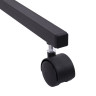 Стол BRABIX "Smart CD-014", 380х600х755 мм, ЛОФТ, на колесах, металл/ЛДСП дуб, каркас черный, 641884 по низкой цене оптом 