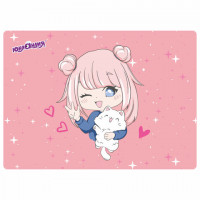 Настольное покрытие ЮНЛАНДИЯ, А4+, пластик, 33x23 см, Anime pals, 272371