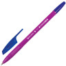 Ручка шариковая BRAUBERG "X-333" NEON SOLID, СИНЯЯ, корпус ассорти, узел 0,7 мм, линия письма 0,35 мм, 142831 по низкой цене оптом Краснодар, Москва, Уфа, Казань, Барнаул, Владивосток, Хабаровск, Сахалин, Красноярск, Екатеренбург, 
