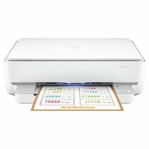 МФУ струйное HP DeskJet Plus Ink Advantage 6075, "3 в 1", А4, 10 стр./мин, ДУПЛЕКС, Wi-Fi, 5SE22C по низкой цене оптом 