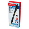 Ручка шариковая BRAUBERG "BP-GT GLD BLACK", ЧЕРНАЯ, корпус тонированный, пишущий узел 0,7 мм, линия письма 0,35 мм, 144507 по низкой цене оптом 