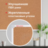 Доска пробковая 70х50 см, ПВХ рамка, ГАРАНТИЯ 10 ЛЕТ, РОССИЯ, BRAUBERG, 238188 по низкой цене оптом Краснодар, Москва, Уфа, Казань, Барнаул, Владивосток, Хабаровск, Сахалин, Красноярск, Екатеренбург, 