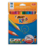 Карандаши цветные пластиковые BIC (Франция) "Evolution", 18 цветов, заточенные, в картонной упаковке с европодвесом, 829728, 9375173 по низкой цене оптом Краснодар, Москва, Уфа, Казань, Барнаул, Владивосток, Хабаровск, Сахалин, Красноярск, Екатеренбург, 