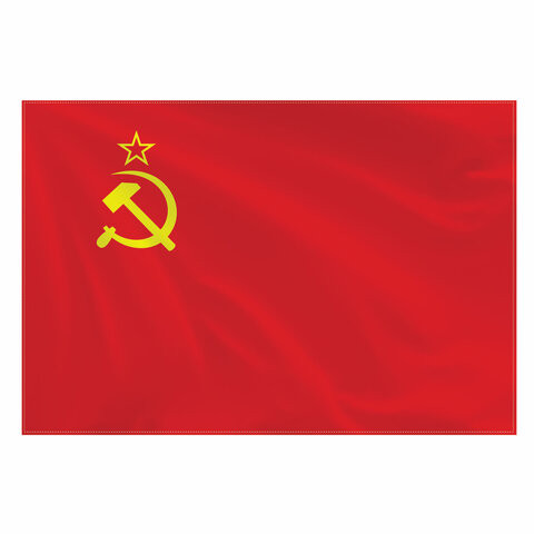 Флаг СССР 90х135 см, полиэстер, STAFF, 550229 по низкой цене оптом 