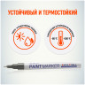 Маркер-краска MunHwa "Extra Fine Paint Marker" серебро, 1мм, нитро-основа по низкой цене оптом Краснодар, Москва, Уфа, Казань, Барнаул, Владивосток, Хабаровск, Сахалин, Красноярск, Екатеренбург, 