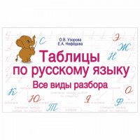 Таблицы по русскому языку. Все виды разбора, Узорова О.В., 833436