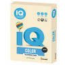 Бумага цветная IQ color, А4, 160 г/м2, 250 л., пастель, кремовая, CR20 по низкой цене оптом 