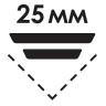 Дырокол фигурный угловой для фото, диаметр вырезной фигуры 25 мм, ОСТРОВ СОКРОВИЩ, 227176 по низкой цене оптом 