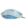 Мышь проводная игровая SONNEN GM-17, USB, 2400 dpi, 6 кнопок, оптическая, LED-подсветка, белая, 512639 по низкой цене оптом Краснодар, Москва, Уфа, Казань, Барнаул, Владивосток, Хабаровск, Сахалин, Красноярск, Екатеренбург, 