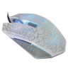 Мышь проводная игровая SONNEN GM-17, USB, 2400 dpi, 6 кнопок, оптическая, LED-подсветка, белая, 512639 по низкой цене оптом Краснодар, Москва, Уфа, Казань, Барнаул, Владивосток, Хабаровск, Сахалин, Красноярск, Екатеренбург, 