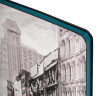 Блокнот А5 (143x210 мм), BRAUBERG VISTA "Old New York", под кожу, гибкий, 80 л., 112062 по низкой цене оптом 