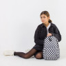 Рюкзак BRAUBERG POSITIVE универсальный, потайной карман, "Black and White", 42х28х14 см, 270777 по низкой цене оптом 