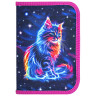 Пенал BRAUBERG, 1 отделение, полиэстер, 21х14 см, Space cat, 273518 по низкой цене оптом 
