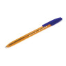 Ручка шариковая BRAUBERG "X-333" AMBER, СИНЯЯ, корпус тонированный оранжевый, узел 0,7 мм, линия письма 0,35 мм, 142832 по низкой цене оптом Краснодар, Москва, Уфа, Казань, Барнаул, Владивосток, Хабаровск, Сахалин, Красноярск, Екатеренбург, 