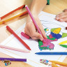 Фломастеры BIC "Kids Visa", 12 ЦВЕТОВ, суперсмываемые, вентилируемый колпачок, европодвес, 889695, 888695 по низкой цене оптом 