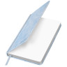 Ежедневник датированный 2026 А5 138х213мм BRAUBERG Ice, под кожу, голубой, 117389 по низкой цене оптом 