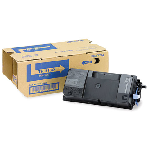 Тонер-картридж KYOCERA (TK-3130) FS-4200D/4300D, оригинальный, ресурс 25000 стр., 1T02LV0NL0 по низкой цене оптом 