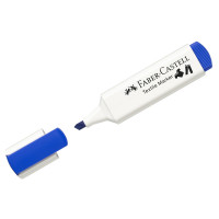 Маркер перманентный для ткани Faber-Castell "Textile" синий, 1-5мм