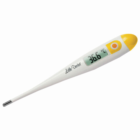 Термометр электронный медицинский (НДС 20%) LITTLE DOCTOR LD-301, водозащищенный по низкой цене оптом 