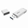 Флеш-диск 8GB NETAC U185, USB 2.0, белый, NT03U185N-008G-20WH по низкой цене оптом Краснодар, Москва, Уфа, Казань, Барнаул, Владивосток, Хабаровск, Сахалин, Красноярск, Екатеренбург, 