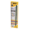Карандаш чернографитный BIC, 1 шт., "Evolution", HB, без резинки, пластиковый, корпус ассорти, заточенный, 918487 по низкой цене оптом Краснодар, Москва, Уфа, Казань, Барнаул, Владивосток, Хабаровск, Сахалин, Красноярск, Екатеренбург, 