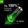 Батарейки КОМПЛЕКТ 2 шт, GP Ultra Plus G-Tech, AAA (LR03), алкалиновые,мизинчиковые,, 24AUPA21-2CRSB2 по низкой цене оптом 