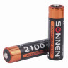 Батарейки аккумуляторные SONNEN, АА (HR06), Ni-Mh, 2100 mAh, 2 шт., в блистере, 454234 по низкой цене оптом 
