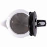 Чайник SONNEN KT-002B, 1,7 л, 2200 Вт, закрытый нагревательный элемент, пластик, белый/черный, 454994 по низкой цене оптом Краснодар, Москва, Уфа, Казань, Барнаул, Владивосток, Хабаровск, Сахалин, Красноярск, Екатеренбург, 