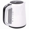 Чайник SONNEN KT-002B, 1,7 л, 2200 Вт, закрытый нагревательный элемент, пластик, белый/черный, 454994 по низкой цене оптом Краснодар, Москва, Уфа, Казань, Барнаул, Владивосток, Хабаровск, Сахалин, Красноярск, Екатеренбург, 