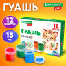 Гуашь BRAUBERG KIDS, 12 цветов по 15 мл, 192557 по низкой цене оптом 