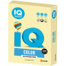Бумага цветная IQ color, А4, 160 г/м2, 250 л., пастель, желтая, YE23 по низкой цене оптом 