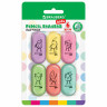 Ластики BRAUBERG KIDS Энергичные фрукты, НАБОР 6 штук, 50х23х10 мм, овальные, ассорти, 272669 по низкой цене оптом 